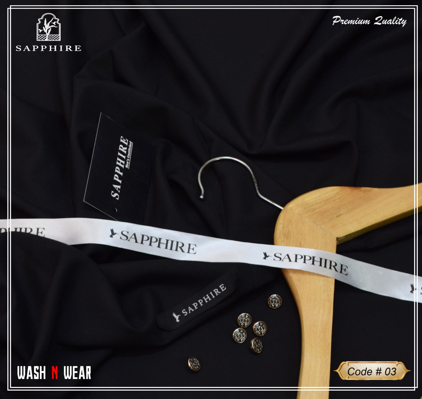 Sapphire Wash N Wear