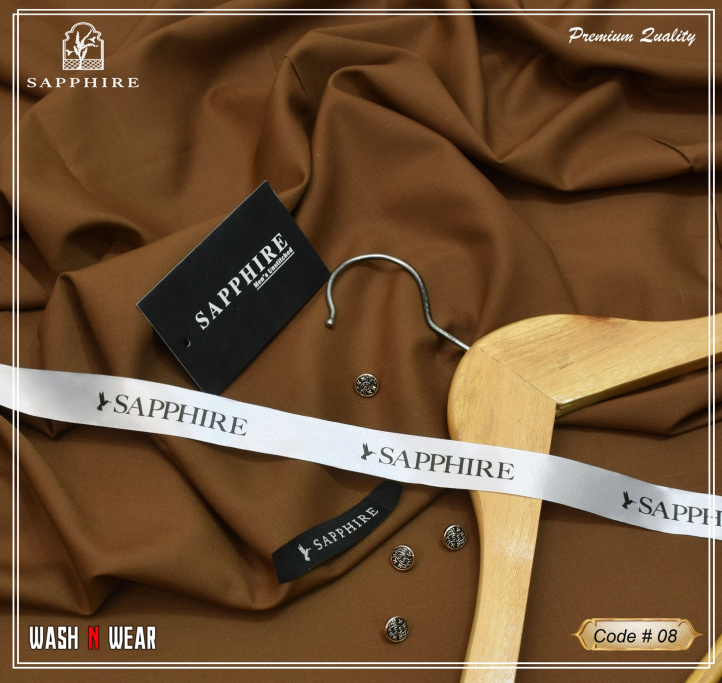 Sapphire Wash N Wear