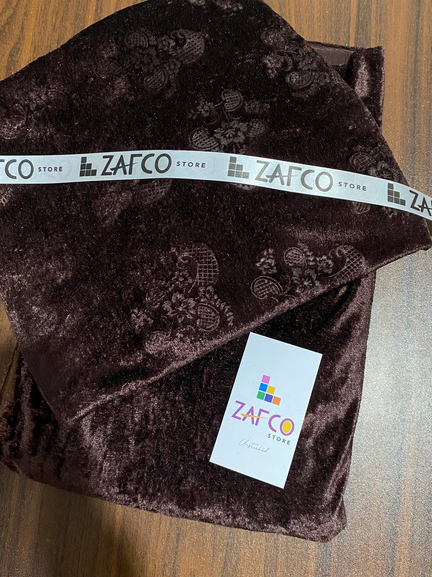 Ladies Velvet 2 Piece