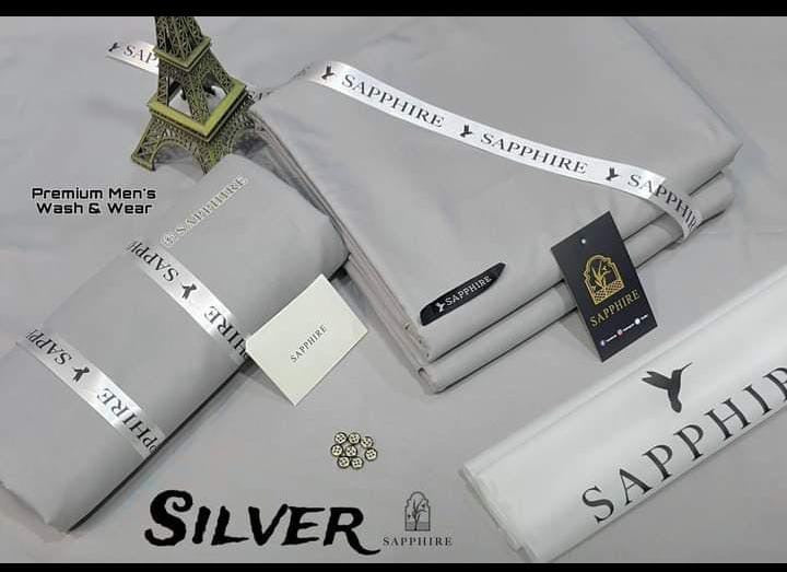 Sapphire | Wash N Wear | Sliver Color