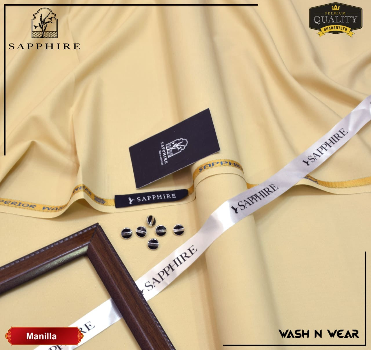 Sapphire Wash N Wear