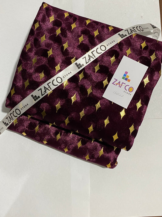 Velvet Fabric 2 Piece