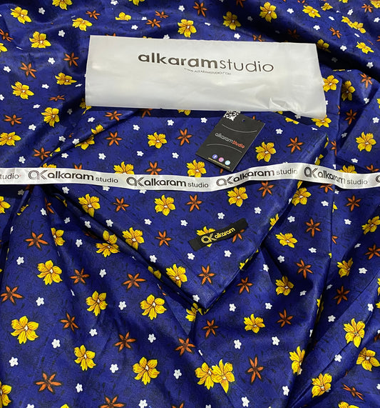 Alkaram | Lawn 2 Piece | Unstitched Suit