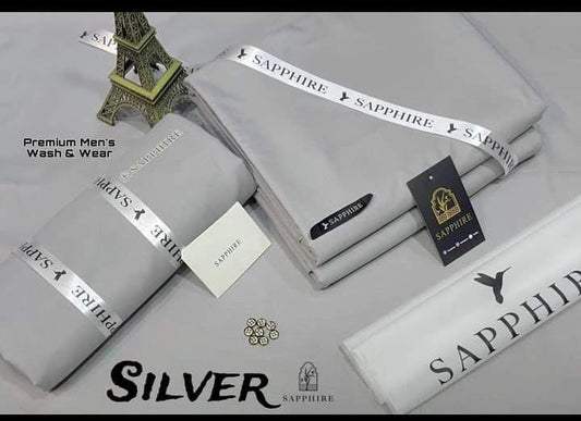Sapphire | Wash N Wear | Sliver Color
